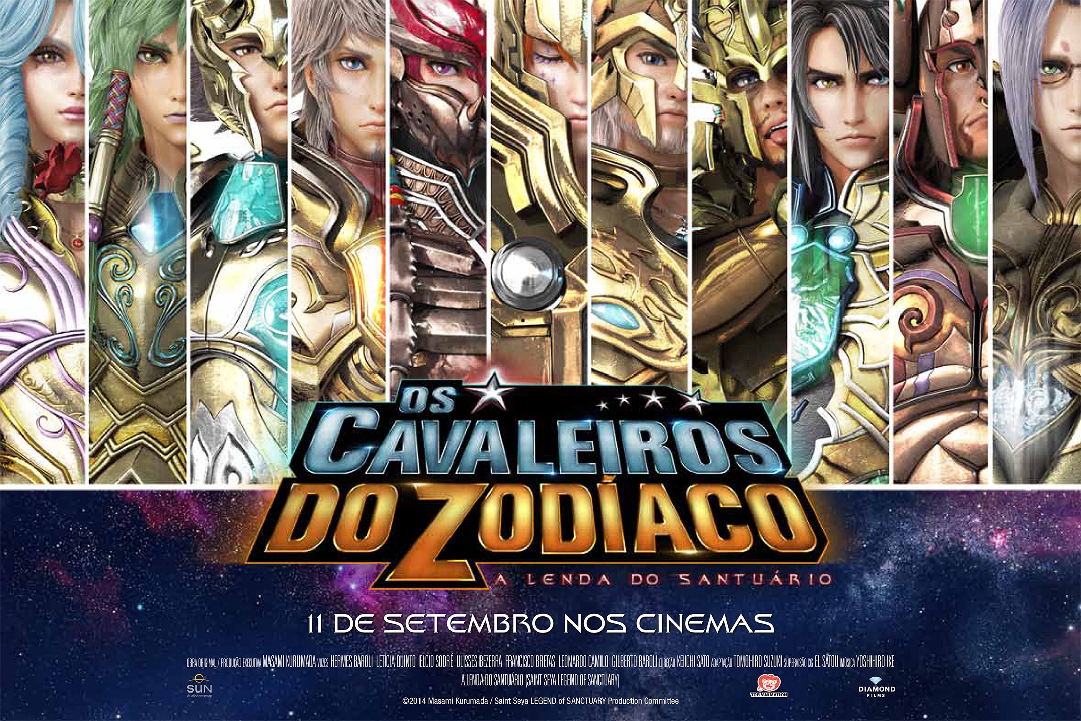 Os Cavaleiros do Zodíaco: A Lenda do Santuário (2014).