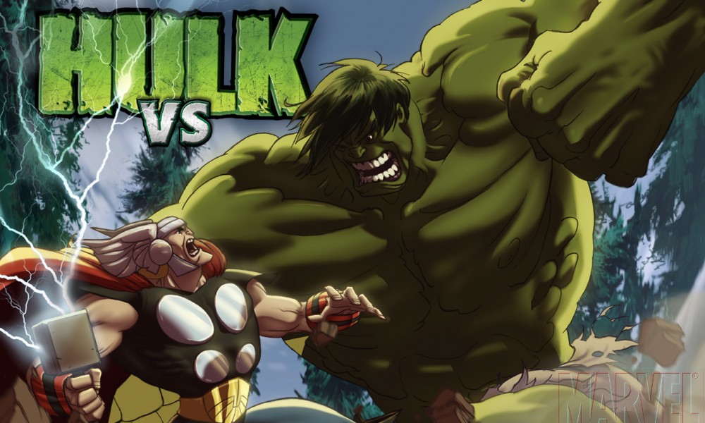  Hulk vs Thor, A Animação (2009)