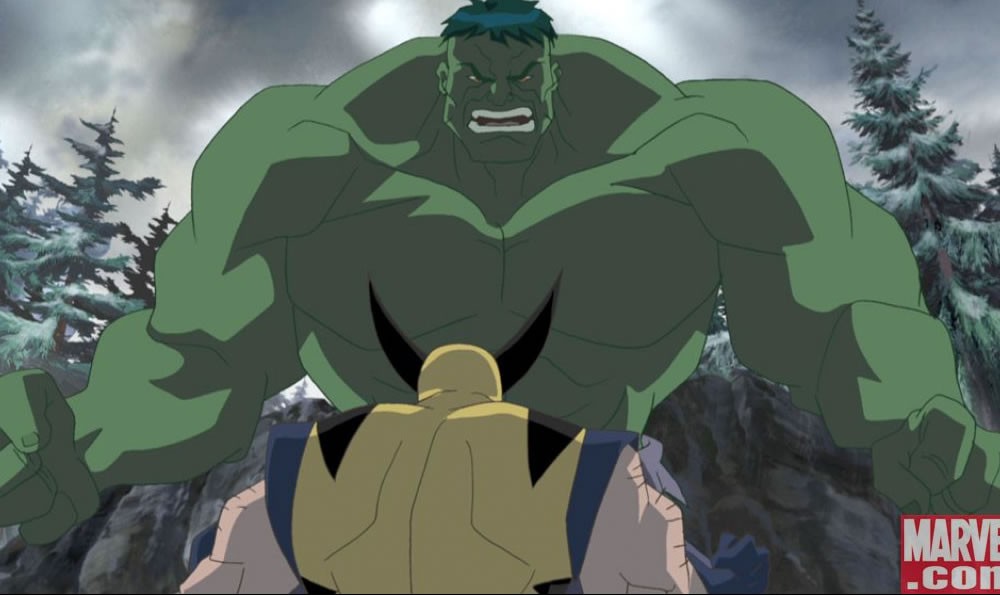  Hulk VS Wolverine: Animação (2009).