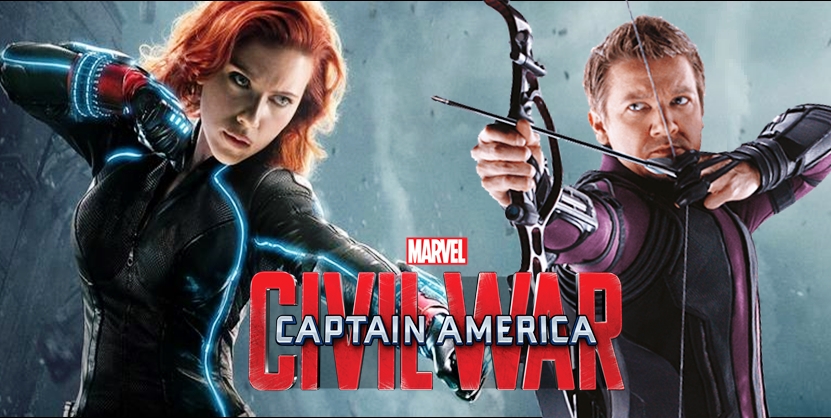  Luta entre Viúva Negra e Gavião Arqueiro é destaque no novo spot de “Capitão América 3”