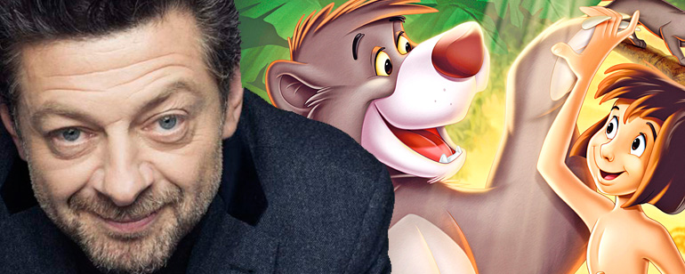  Andy Serkis afirma que “Jungle Book: Origins” será mais obscuro do que o filme da Disney