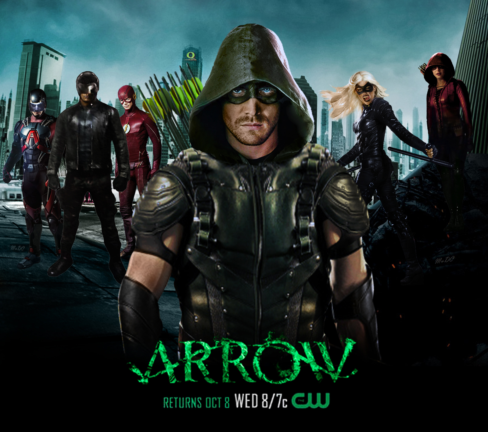 Arrow : 8ª Temporada (A Despedida de Amell do Arrowverse)