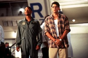 DATE TAKEN: ho---Will Smith and Jeff Goldblum in "Independence Day." ORG XMIT: UT22132