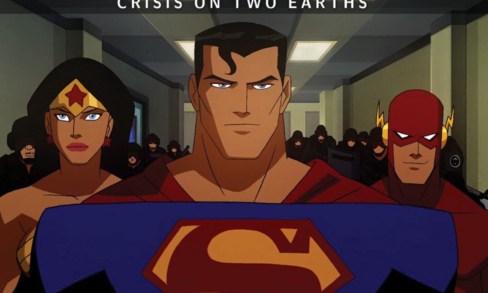  Liga da Justiça Crise em dois Mundos (Animação – 2009):