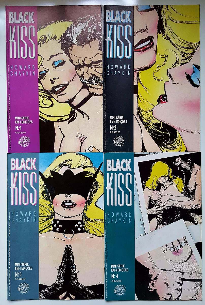 Black Kiss: HQs para Adultos (1988)