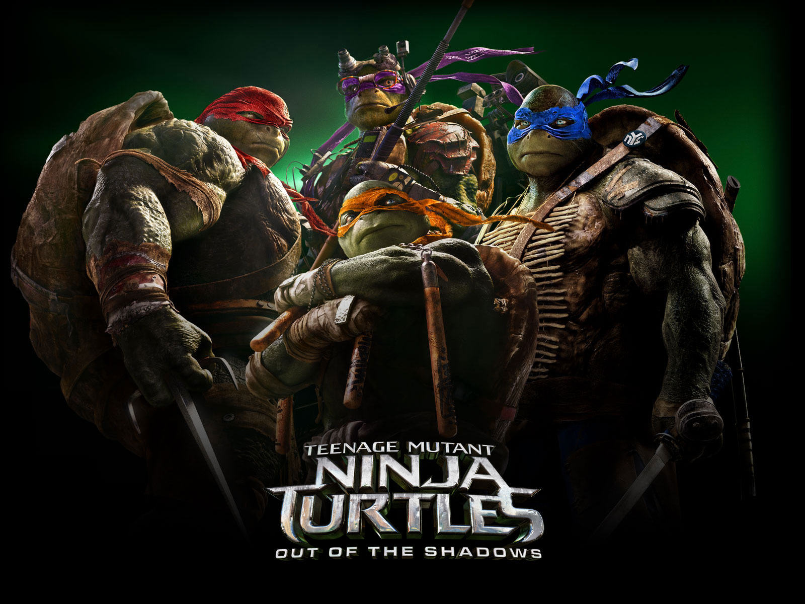 As Tartarugas Ninja: Teenage Mutant Ninja Turtles – Out of the Shadows (2016):