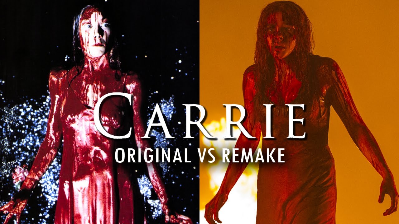 As 4 Versões de Carrie,  A Estranha de 1976 a 2013.