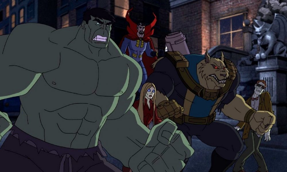 Hulk e Dr. Estranho: Onde os Monstros Dormem (Animação 2016):
