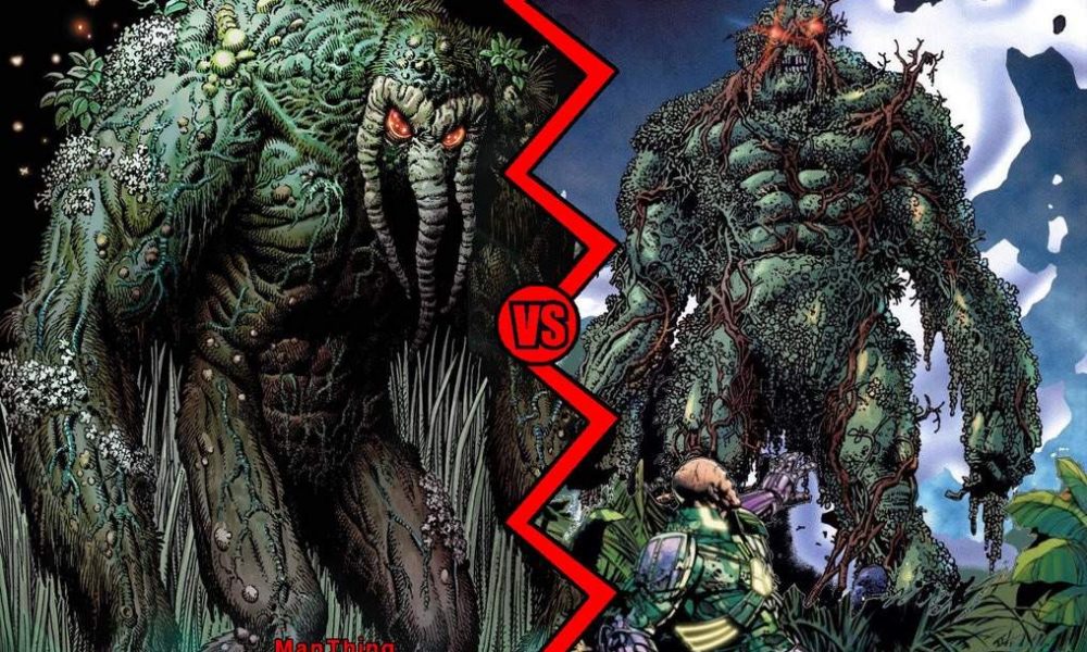  O Monstro do Pântano vs O Homem Coisa (Marvel vs DC Comics):