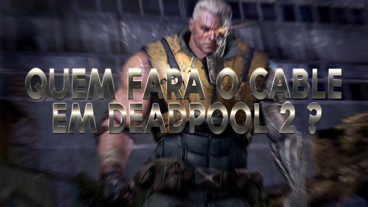 Cable: Das HQs para Deadpool 2