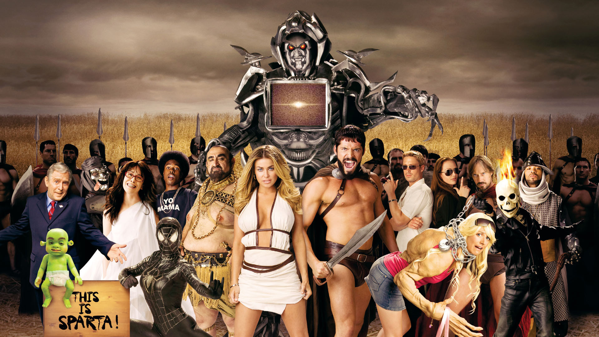 Meet the Spartans: Os Espartalhões de Jason Friedberg e Aaron Seltzer (2008):