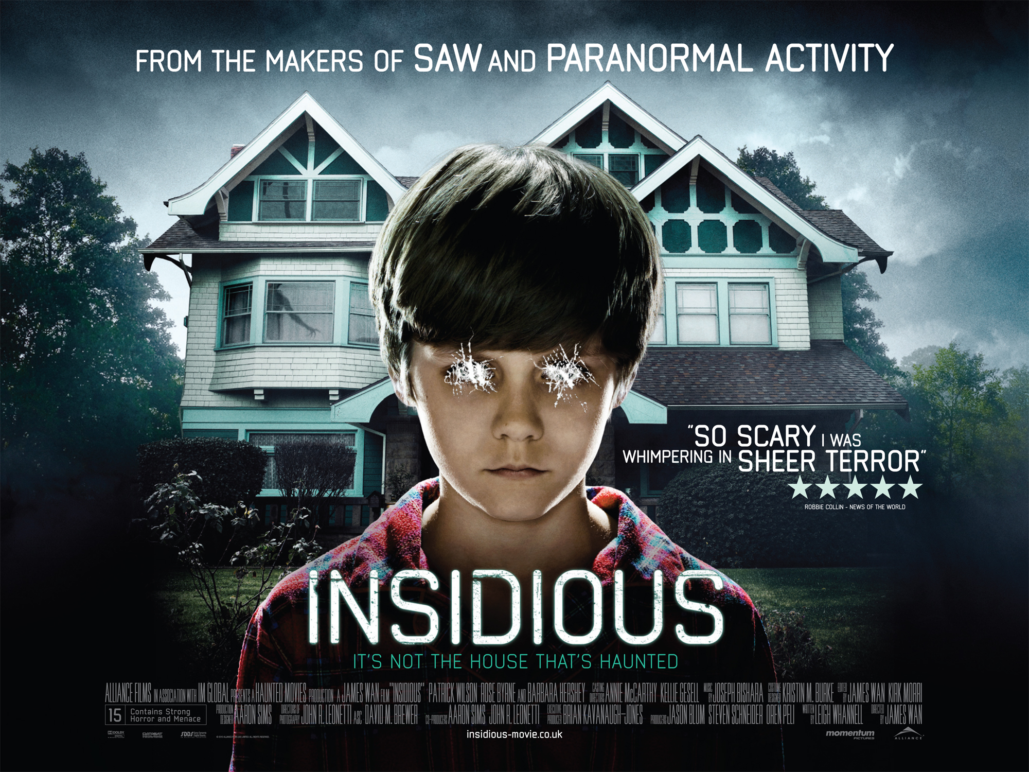 Insidius: A Franquia Sobrenatural de James Wan (2011 a 2015).