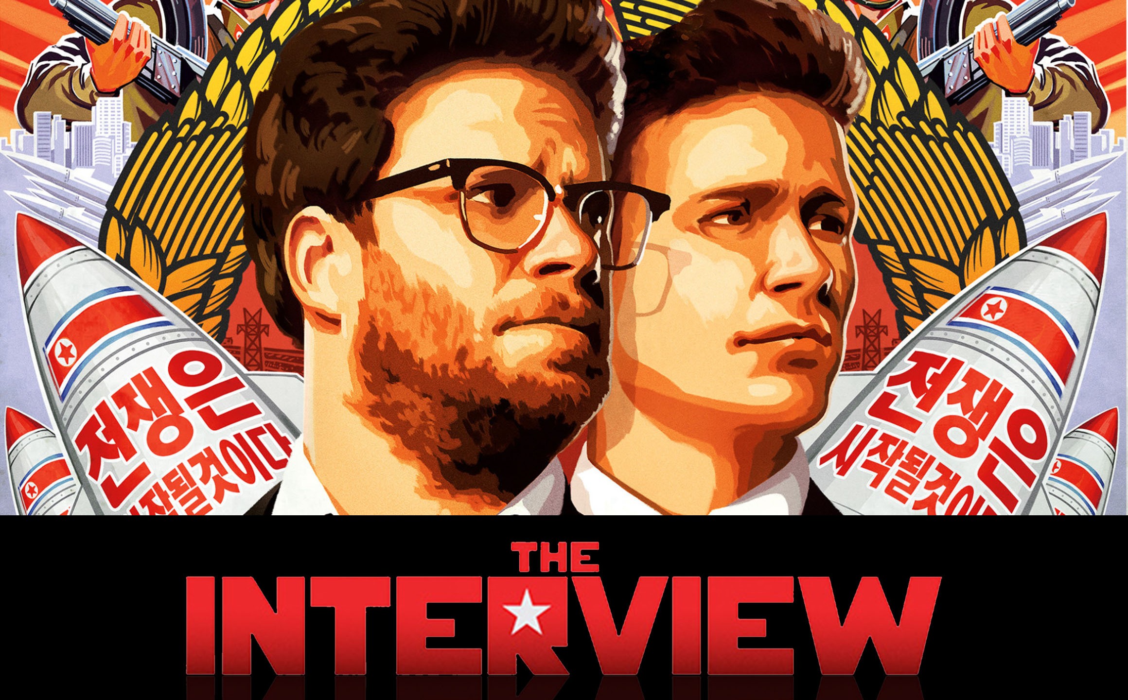 The Interview: A Entrevista de Seth Rogen e James Franco.