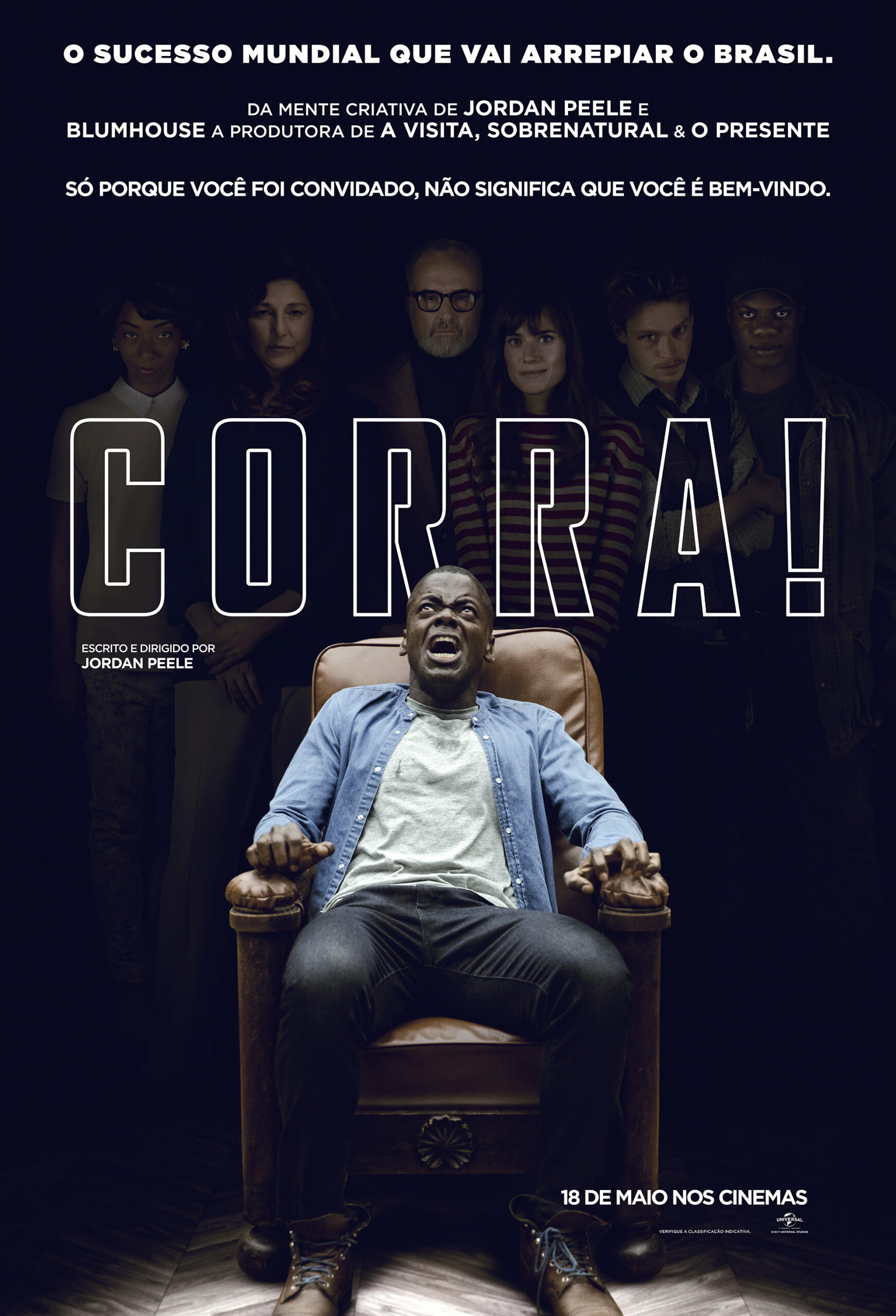 “Corra”: divulgado novo cartaz e data de estréia no Brasil