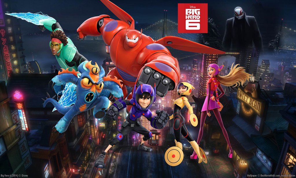 Big Hero 6: Animação, HQ, Mangá e Filme Disney e Marvel.