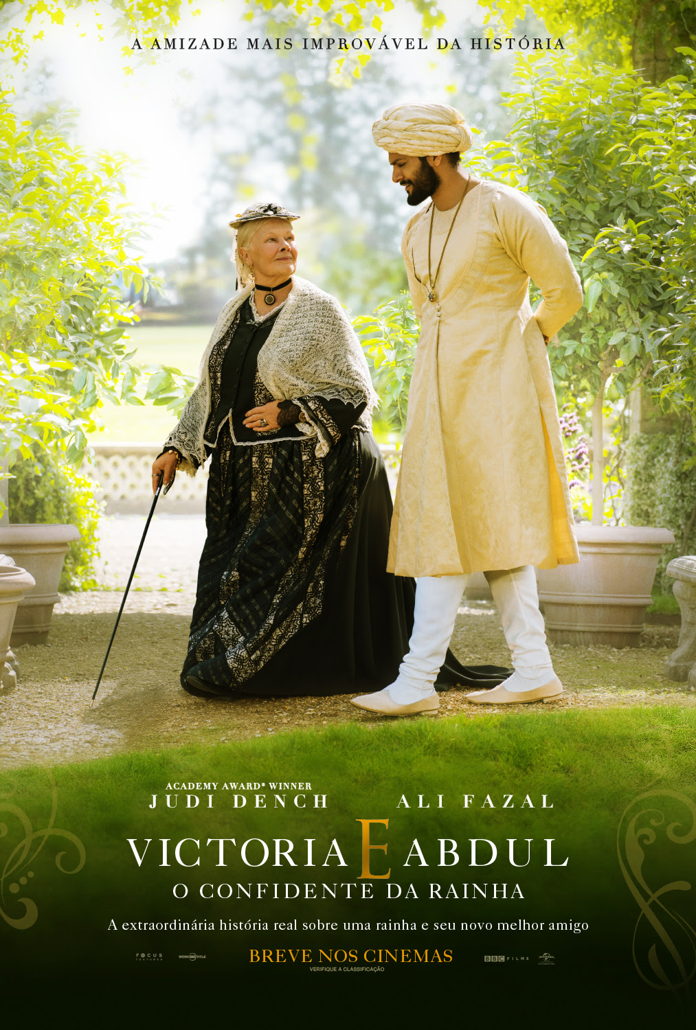 Victoria e Abdul: Judi Dench é destaque no cartaz e trailer