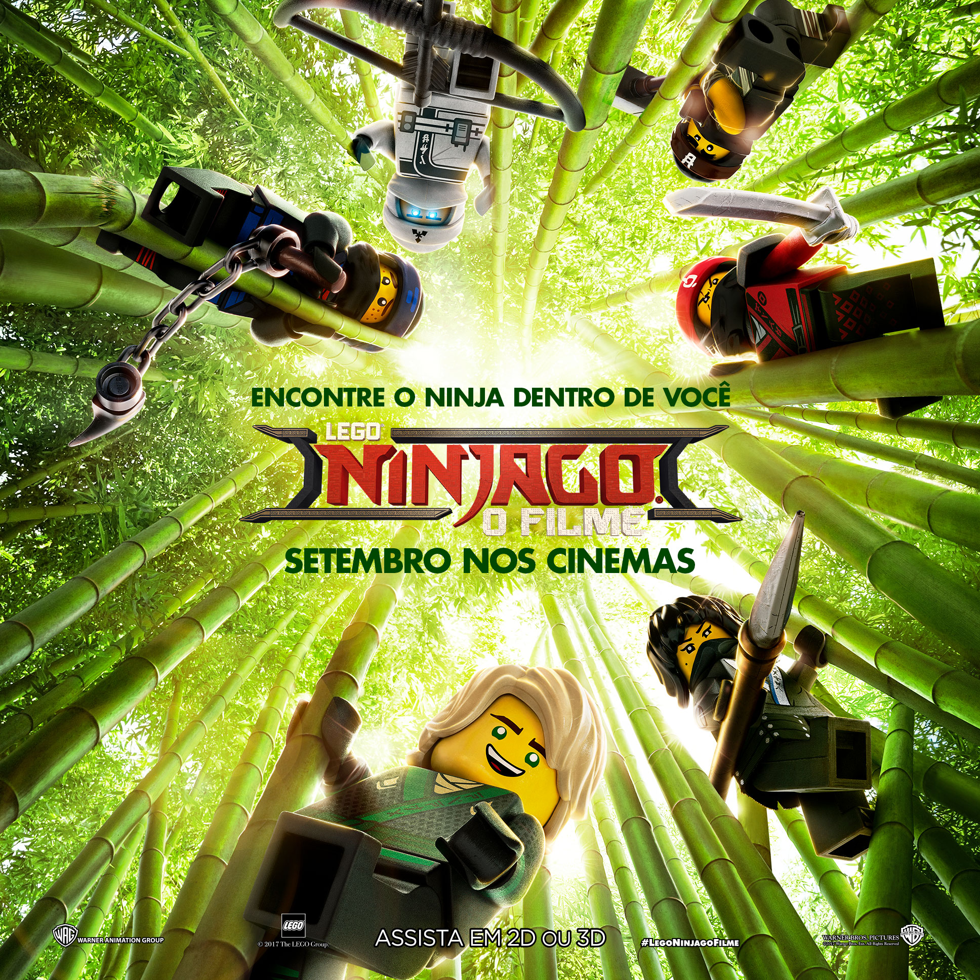 Lego Ninjago: O Filme ganha novas artes