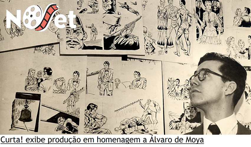  Canal “Curta!” exibe documentário sobre quadrinhos com textos de Álvaro de Moya