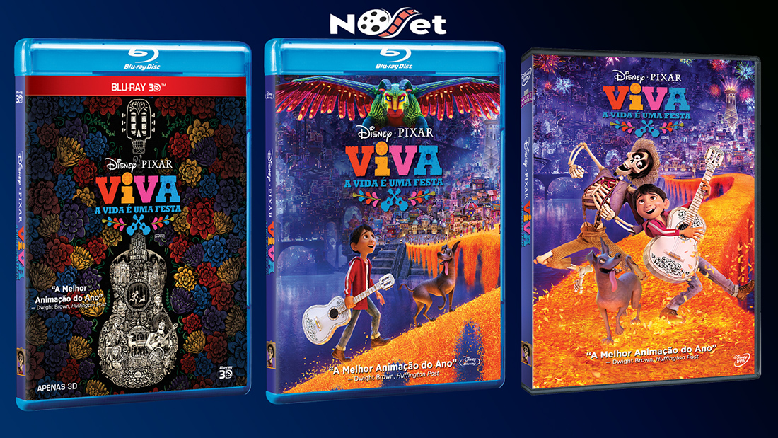 Viva – A Vida é Uma Festa chegou em DVD, Blu-ray™ e Blu-ray 3D™