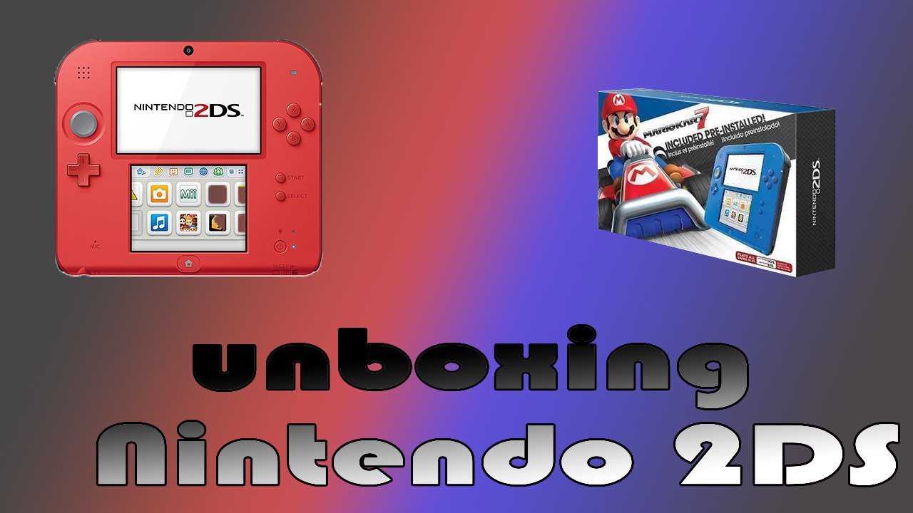 Unboxing Nintendo 2DS!