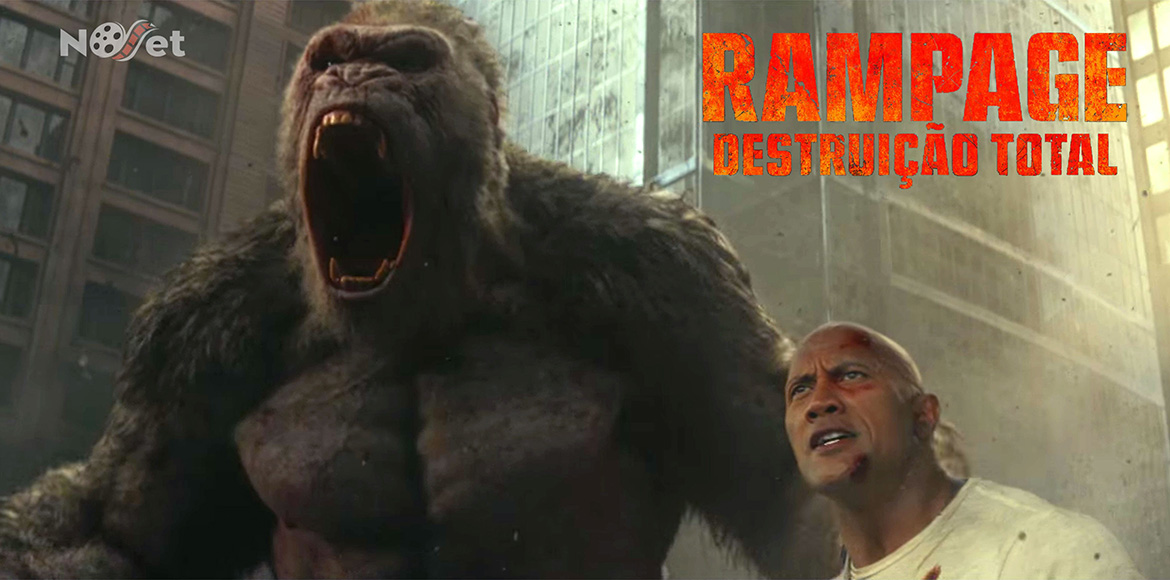 Rampage: bom humor e ação que nos surpreendem positivamente.