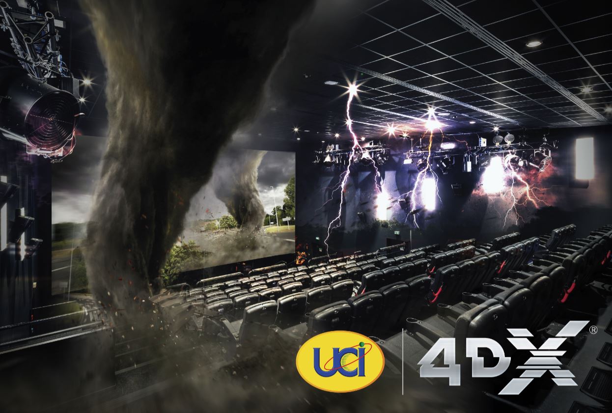 Primeira sala de cinema 4DX com neve do Brasil