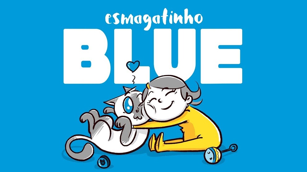  Paulo Kielwagen lança o terceiro livro do gato mais arteiro do pedaço: Blue Esmagatinho