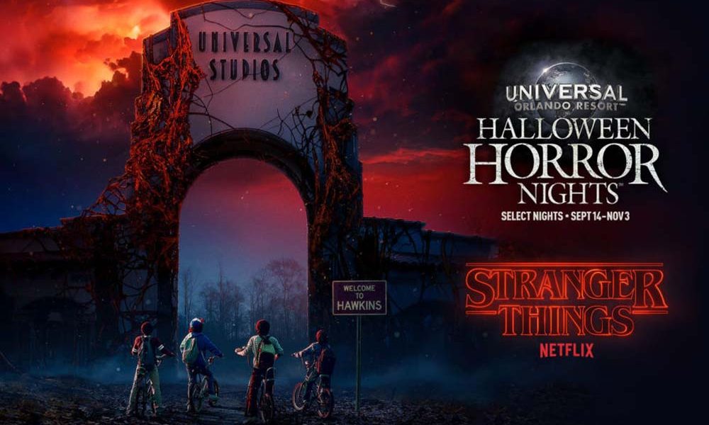  Universal Studios: Elenco de “Stranger Things” fica cara a cara com o Demogorgon