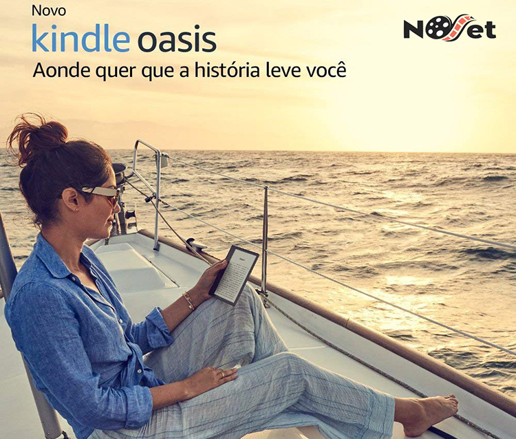 Kindle Oasis: a Amazon se supera com essa nova e eficiente ferramenta de leitura.