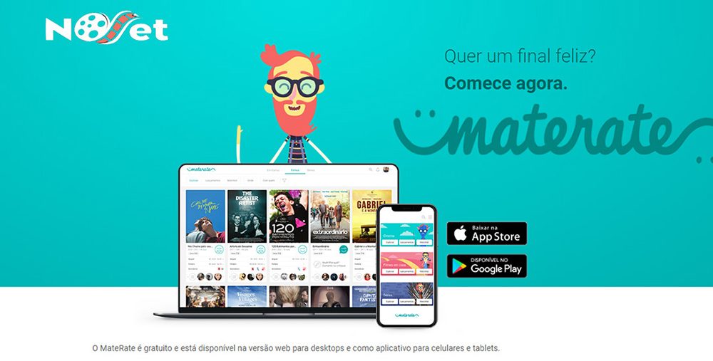  Chega de ficar perdido na Netflix ou outros serviços de Streaming: conheçam o MateRate!