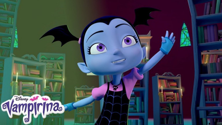  A personagem fofa da Disney Junior, Vampirinha, ganha um álbum de figurinhas