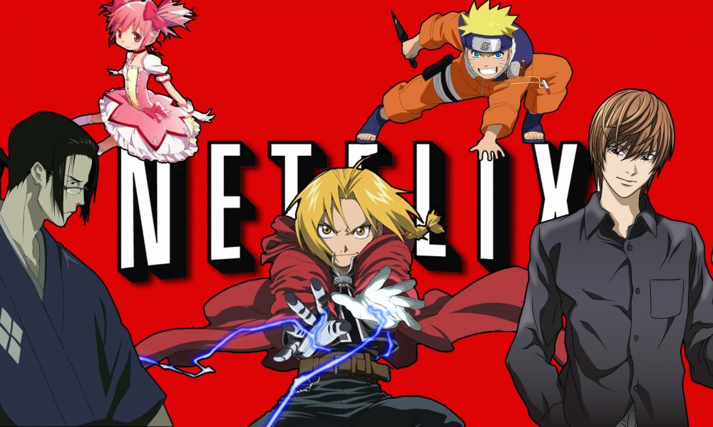  Netflix mais Animes em seu catálogo através de novas parcerias