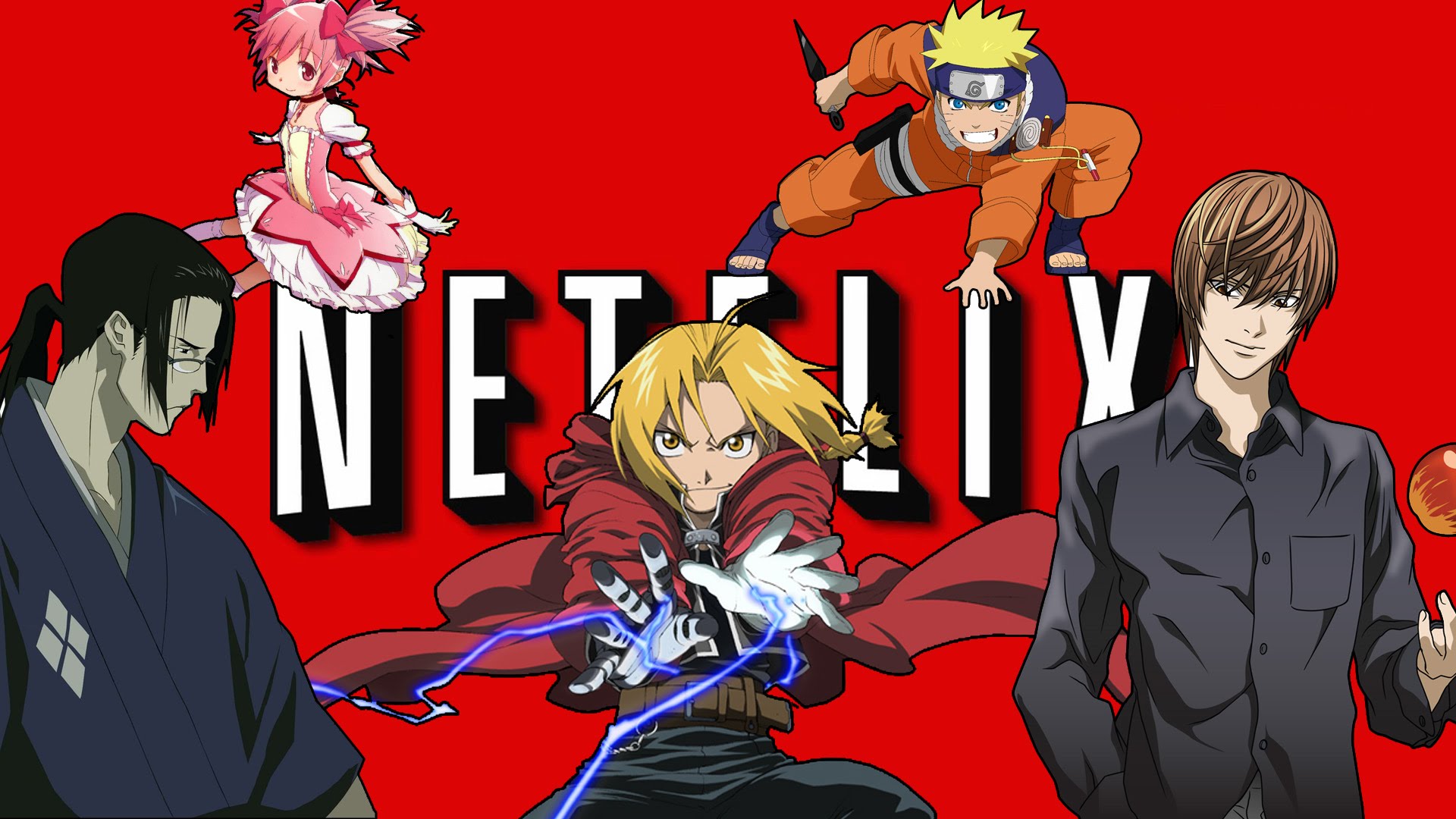 Netflix mais Animes em seu catálogo através de novas parcerias