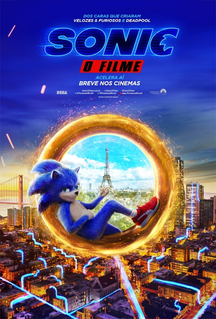 Um dos longas mais esperados do ano, “Sonic – O Filme”, ganha novo trailer