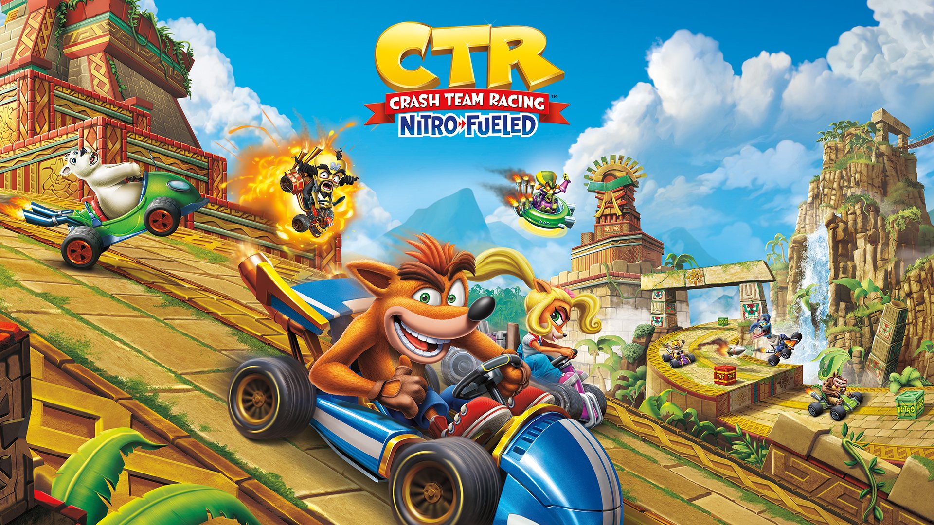 Crash Team Racing Nitro-Fueled é lançado – É hora de ficarem velozes e peludos!