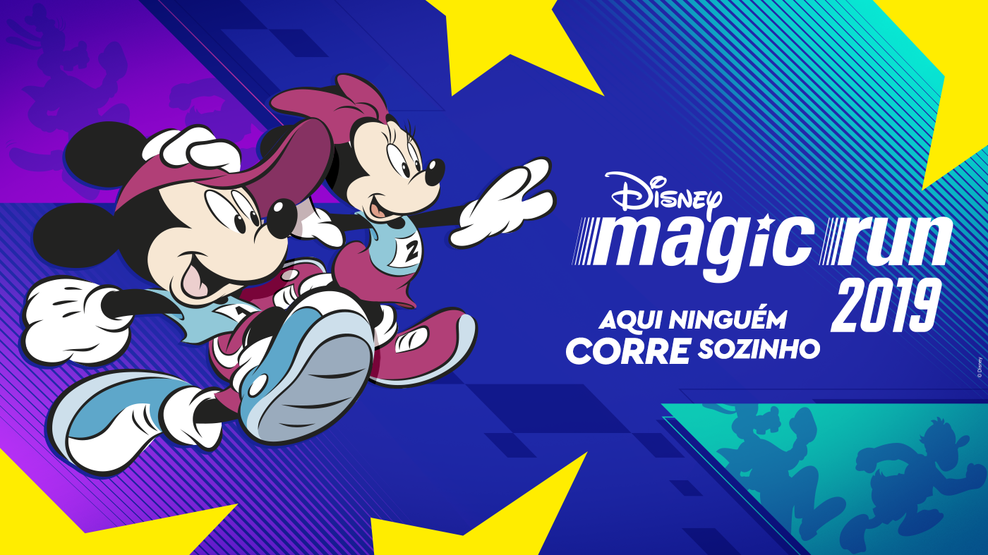 Disney Magic Run volta a São Paulo com as aventuras de Mickey e seus amigos no Jockey Club.