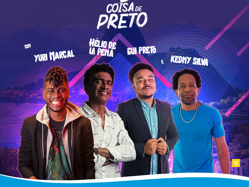  Theatro Net: O “Coisa de Preto” Grupo de Stand Up Comedy estreia no dia 20 no Rio.