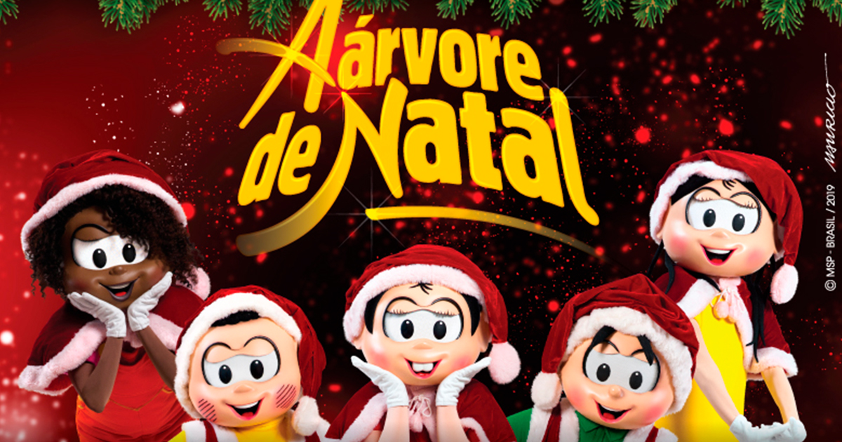 “Turma da Mônica em A Árvore de Natal” é novo espetáculo musical da Mauricio de Sousa Ao Vivo