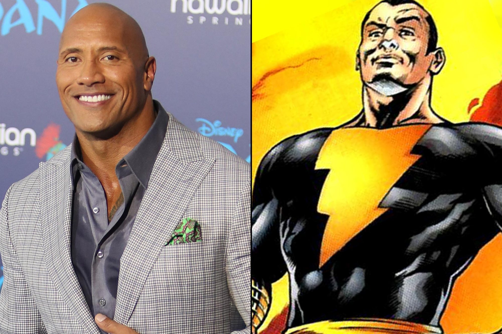 Dwayne Johnson divulga data de estreia de “Adão Negro”