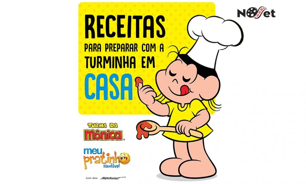  Mauricio de Sousa Produções divulga guia com receitas para preparar durante a quarentena