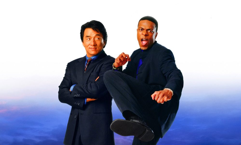  Rush Hour: A Hora do Rush de Jackie Chan e Chris Tucker (1998 a 2007).