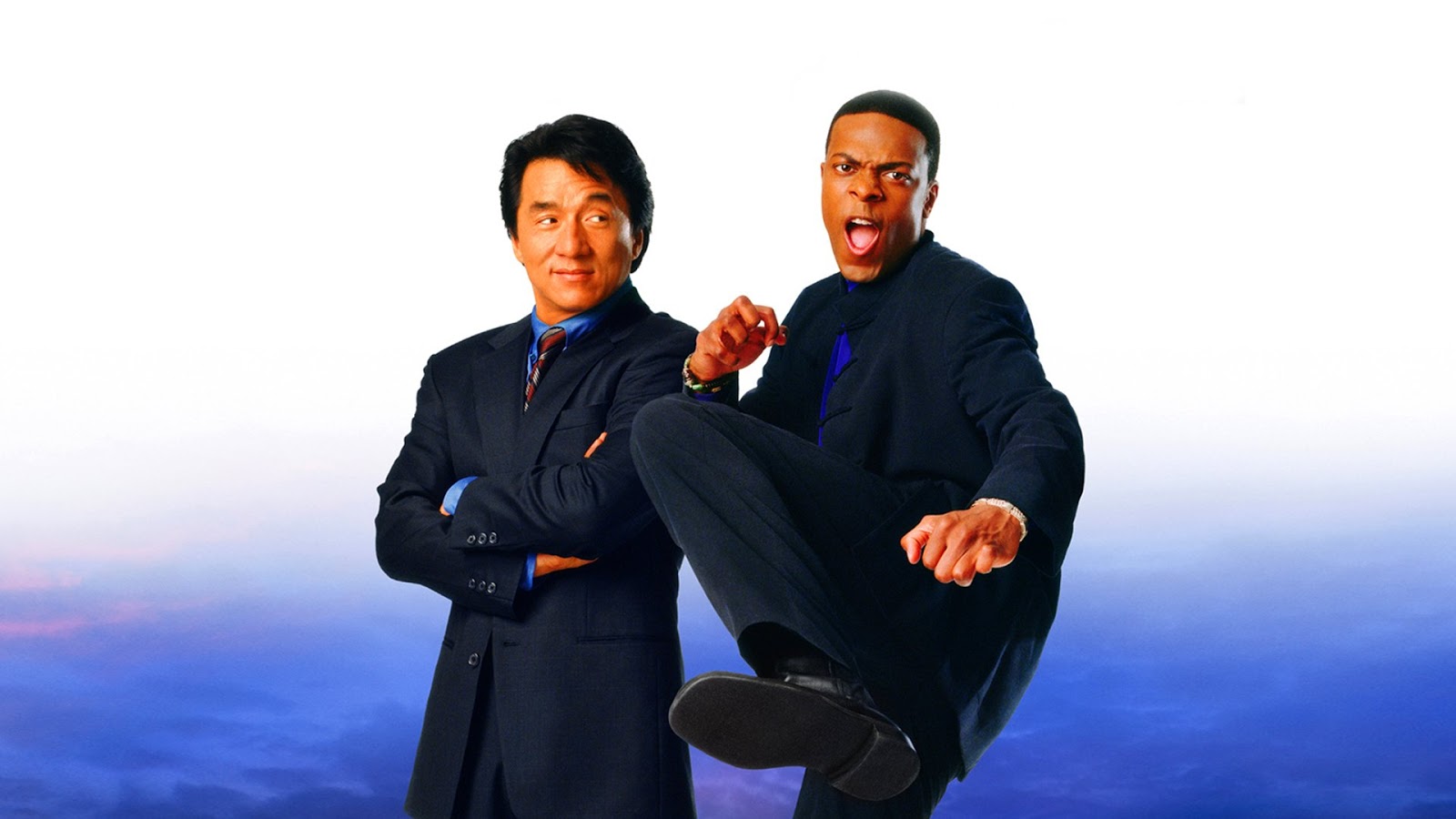 Rush Hour: A Hora do Rush de Jackie Chan e Chris Tucker (1998 a 2007).