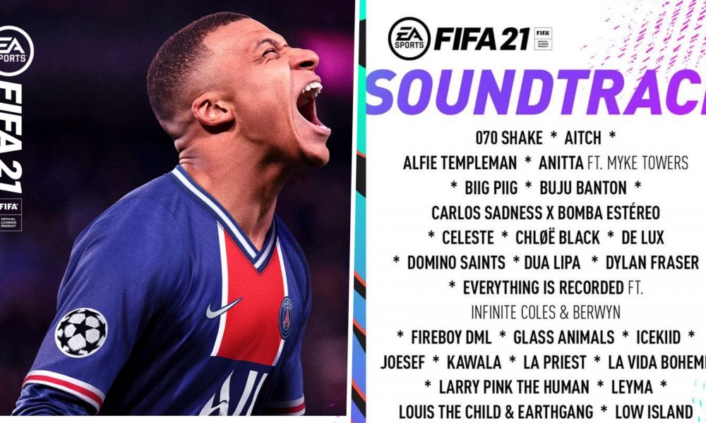  FIFA 21: Trilha Sonora oficial do EA SPORTS™ FIFA 21 com mais de 100 artistas.