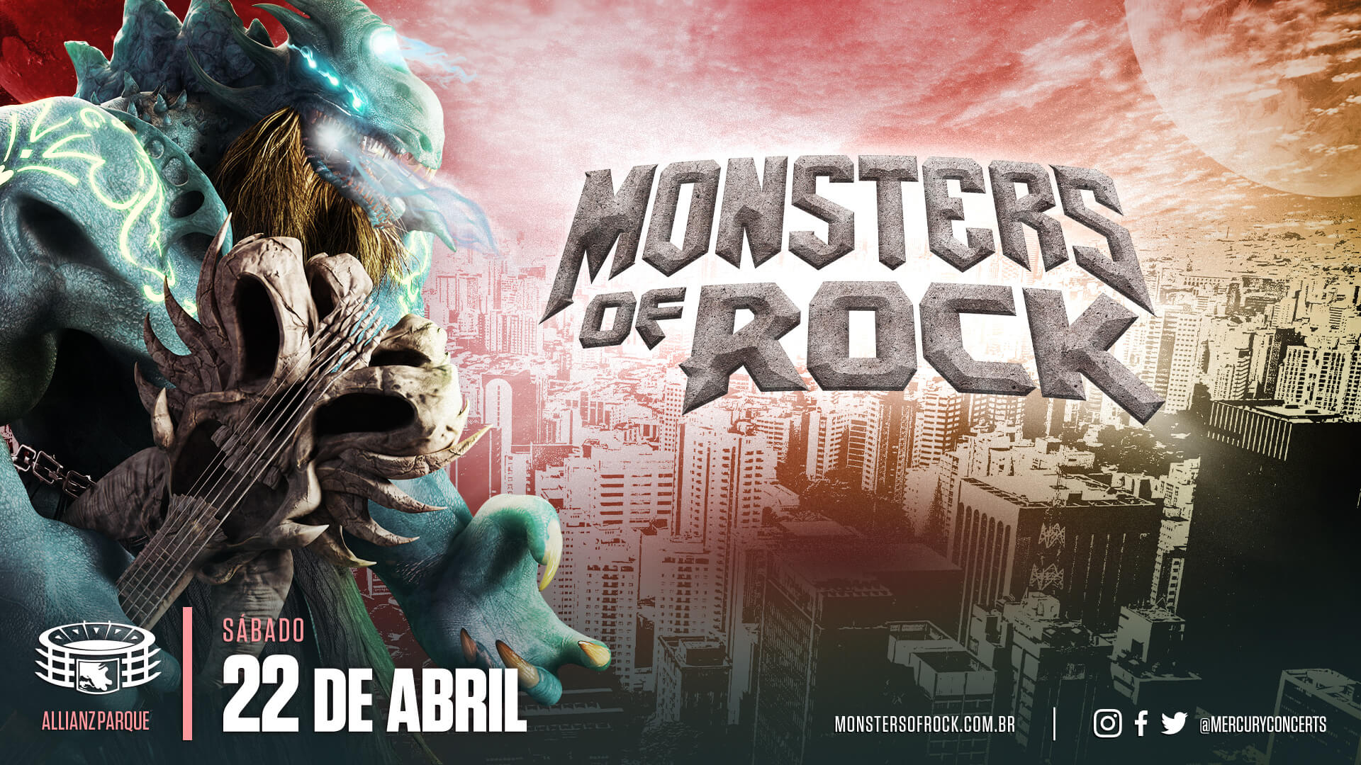 Monsters of Rock 2023 reúne mestres de cinco gerações