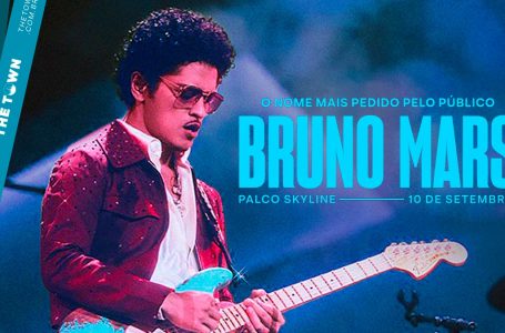 The Town 2023: Com exclusividade no Brasil, Bruno Mars é headliner do Palco Skyline