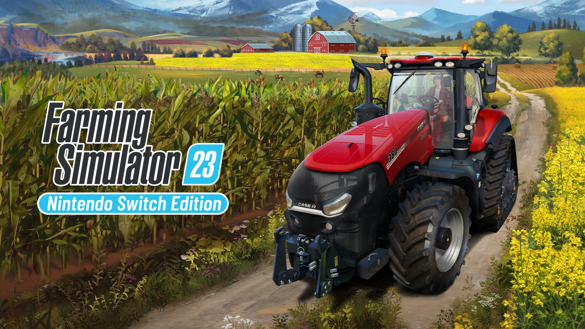 Farming Simulator 23: Nintendo Switch Edition Plante, colha e construa sua fazenda dos sonhos no Switch