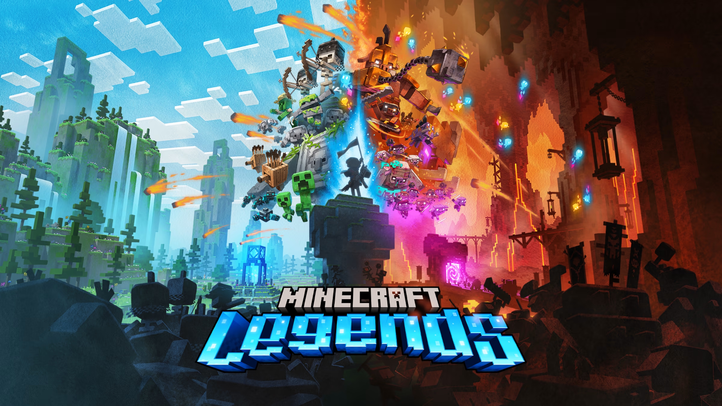 Minecraft Legends: Aventure-se em um mundo de blocos e torne-se uma lenda