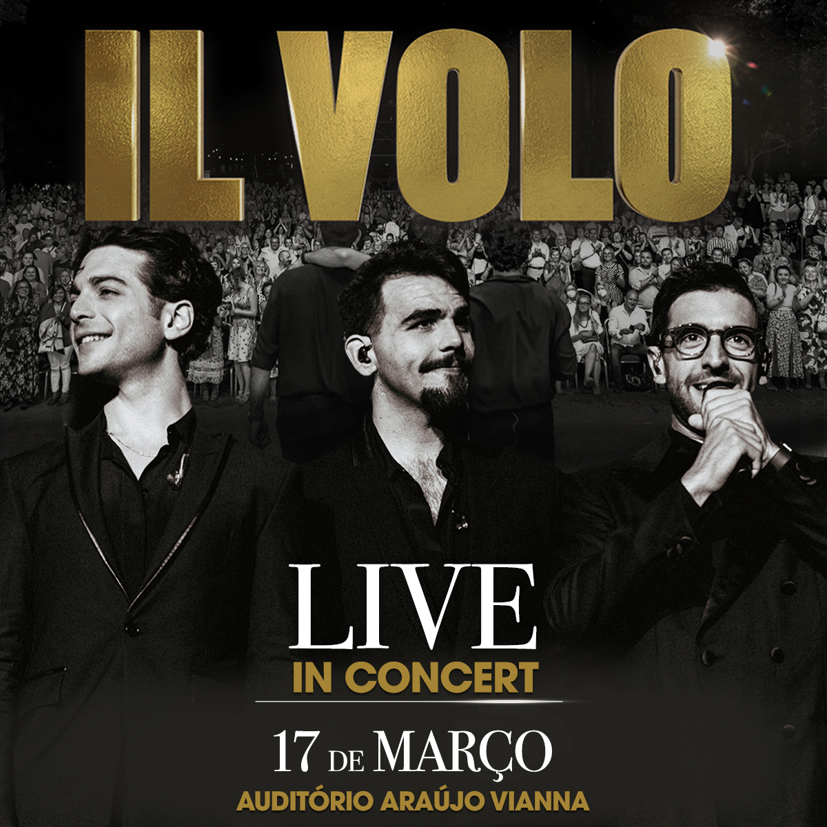 Il Volo Live in Concert no Araújo Vianna em Porto Alegre