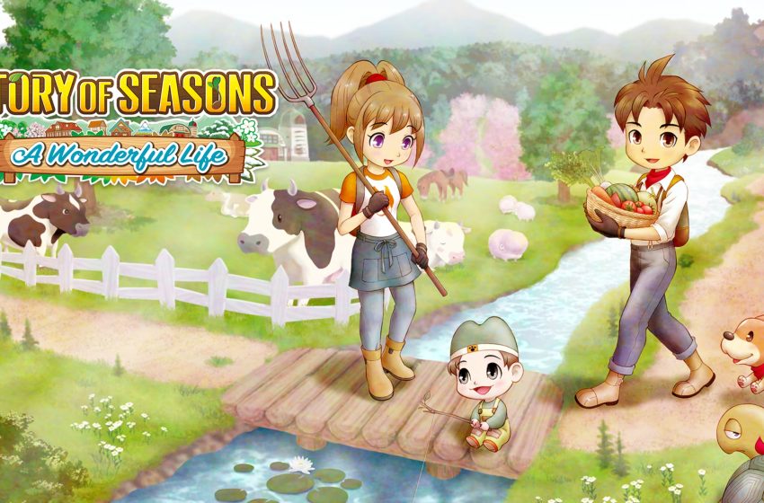  Story of Seasons: A Wonderful Life “Viva uma vida tranquila no campo e construa a fazenda dos seus sonhos”