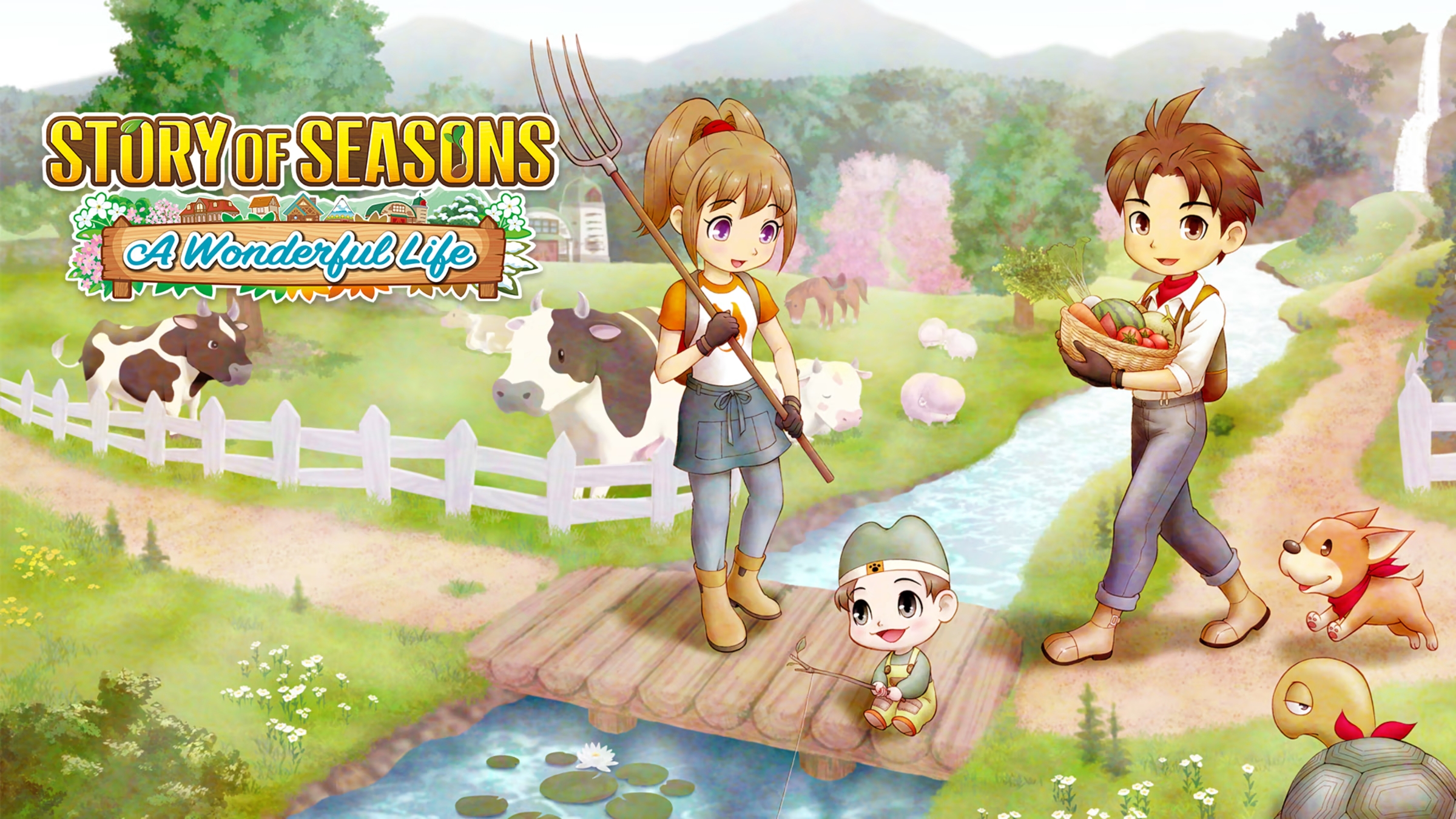 Story of Seasons: A Wonderful Life “Viva uma vida tranquila no campo e construa a fazenda dos seus sonhos”